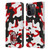 AC Milan Crest Patterns Camouflage Leather Book Wallet Case Cover For Apple iPhone 15 Pro