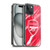 Arsenal FC Crest Patterns Red Marble Soft Gel Case for Apple iPhone 15 & MagSafe