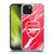 Arsenal FC Crest Patterns Red Marble Soft Gel Case for Apple iPhone 15 Plus