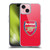 Arsenal FC Crest 2 Full Colour Red Soft Gel Case for Apple iPhone 15