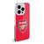 Arsenal FC Crest 2 Full Colour Red Soft Gel Case for Apple iPhone 15