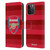 Arsenal FC Crest 2 Training Red Leather Book Wallet Case Cover For Apple iPhone 15 Pro Max
