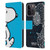 Peanuts Halfs And Laughs Snoopy Geometric Leather Book Wallet Case Cover For Apple iPhone 15 Pro