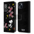Peanuts Oriental Snoopy Cherry Blossoms Leather Book Wallet Case Cover For Apple iPhone 15 Plus