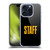 Justin Bieber Tour Merchandise Staff Soft Gel Case for Apple iPhone 15 Pro