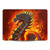 Christos Karapanos Dragons 2 Fire Vinyl Sticker Skin Decal Cover for Apple MacBook Air 13.6" A2681 (2022)