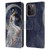 Nene Thomas Crescents Winter Frost Fairy On Moon Leather Book Wallet Case Cover For Apple iPhone 15 Pro