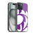 Scotland Rugby Oversized Thistle Purple Heather Soft Gel Case for Apple iPhone 15 & MagSafe
