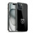 West Ham United FC Crest White Logo Soft Gel Case for Apple iPhone 15