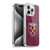 West Ham United FC Crest Gradient Soft Gel Case for Apple iPhone 15 Pro Max