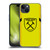 West Ham United FC 2023/24 Crest Kit Away Goalkeeper Soft Gel Case for Apple iPhone 15 Plus