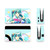 Hatsune Miku Graphics Stars And Rainbow Vinyl Sticker Skin Decal Cover for Nintendo Switch OLED