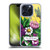 Frida Kahlo Purple Florals Butterfly Soft Gel Case for Apple iPhone 15 Pro