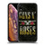 Guns N' Roses Key Art Text Logo Pistol Soft Gel Case for Apple iPhone XR