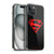 Superman DC Comics Logos Black And Red Soft Gel Case for Apple iPhone 15 Plus & MagSafe