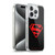 Superman DC Comics Logos Black And Red Soft Gel Case for Apple iPhone 15 Pro & MagSafe