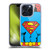 Superman DC Comics Logos Classic Costume Soft Gel Case for Apple iPhone 15 Pro & MagSafe