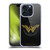Wonder Woman Movie Logos Distressed Look Soft Gel Case for Apple iPhone 15 Pro