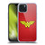 Wonder Woman DC Comics Logos Classic Soft Gel Case for Apple iPhone 15 Plus