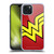 Wonder Woman DC Comics Logos Oversized Soft Gel Case for Apple iPhone 15 Plus