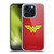 Wonder Woman DC Comics Logos Classic Soft Gel Case for Apple iPhone 15 Pro