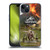 Jurassic World Fallen Kingdom Key Art Dinosaurs Escape Soft Gel Case for Apple iPhone 15 Plus