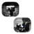 Alchemy Gothic Gothic Nine Lives Of Poe Skull Cat Vinyl Sticker Skin Decal Cover for Apple AirPods 3 3rd Gen Charging Case
