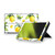 Haroulita Art Mix White Lemons Vinyl Sticker Skin Decal Cover for Nintendo Switch OLED