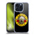 Guns N' Roses Key Art Bullet Logo Soft Gel Case for Apple iPhone 15 Pro