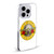 Guns N' Roses Key Art Bullet Logo Soft Gel Case for Apple iPhone 15 Pro