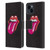 The Rolling Stones Graphics Pink Tongue Leather Book Wallet Case Cover For Apple iPhone 15
