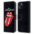 The Rolling Stones Key Art Tongue Classic Leather Book Wallet Case Cover For Apple iPhone 15 Plus