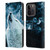 Simone Gatterwe Animals 2 Howling Wolf Leather Book Wallet Case Cover For Apple iPhone 15 Pro