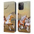 Simone Gatterwe Horses Wild Herd Leather Book Wallet Case Cover For Apple iPhone 15 Pro Max