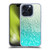 Monika Strigel Glitter Collection Mint Soft Gel Case for Apple iPhone 15 Pro