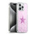 Monika Strigel Glitter Star Pastel Pink Soft Gel Case for Apple iPhone 15 Pro Max & MagSafe