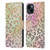 Monika Strigel Dreamland Gold Leopard Leather Book Wallet Case Cover For Apple iPhone 15