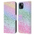 Monika Strigel Glitter Collection Unircorn Rainbow Leather Book Wallet Case Cover For Apple iPhone 15 Plus