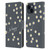 Monika Strigel Happy Daisy Grey Leather Book Wallet Case Cover For Apple iPhone 15