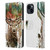 Riza Peker Animals Deer Leather Book Wallet Case Cover For Apple iPhone 15