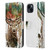Riza Peker Animals Deer Leather Book Wallet Case Cover For Apple iPhone 15 Plus