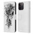 Riza Peker Skulls 6 Black And White Leather Book Wallet Case Cover For Apple iPhone 15 Pro Max