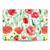 Ninola Floral Red Vinyl Sticker Skin Decal Cover for Apple MacBook Air 13.6" A2681 (2022)