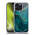 LebensArt Mineral Marble Glam Turquoise Soft Gel Case for Apple iPhone 15 Pro Max