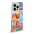 Aimee Stewart Colourful Sweets Hearts Grid Soft Gel Case for Apple iPhone 15 Pro