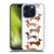 Cat Coquillette Animals Dachshunds Soft Gel Case for Apple iPhone 15 Pro