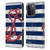 Paul Brent Nautical Westerly Anchor Red Leather Book Wallet Case Cover For Apple iPhone 15 Pro
