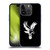 Crystal Palace FC Crest Eagle Grey Soft Gel Case for Apple iPhone 15 Pro