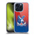 Crystal Palace FC Crest Halftone Soft Gel Case for Apple iPhone 15 Pro