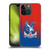 Crystal Palace FC Crest Halftone Soft Gel Case for Apple iPhone 15 Pro